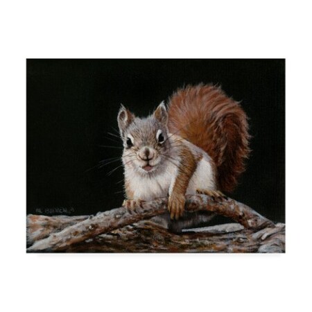 Trademark Fine Art Michael Budden 'On The Move' Canvas Art, 35x47 ALI44527-C3547GG